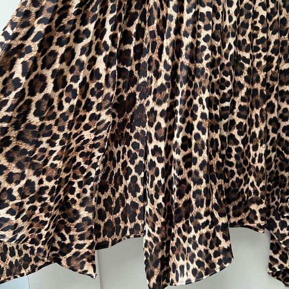 ZARA Leopard Print Midi Skirt - Picture 6 of 6